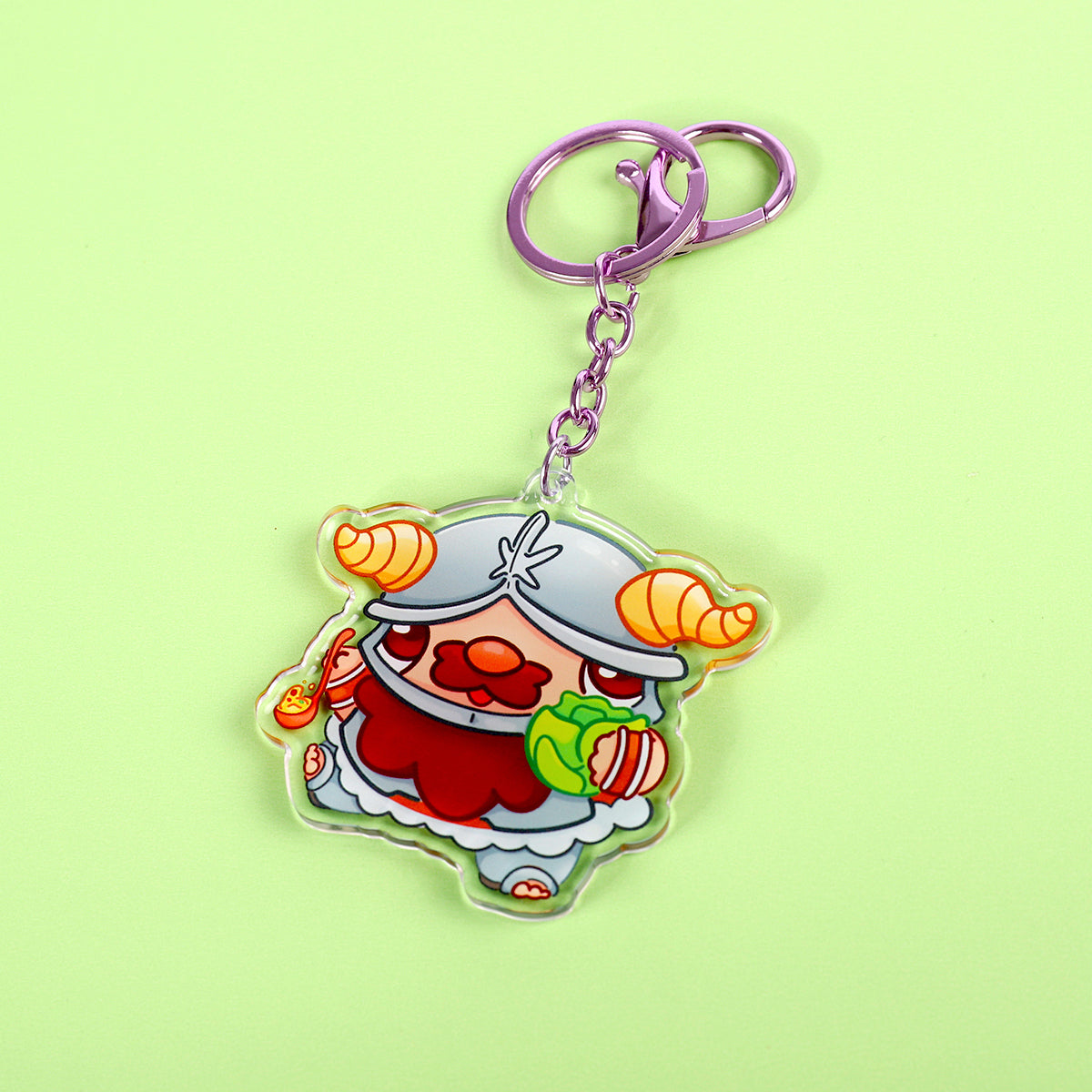 Anime Keychain Senshi from Dungeon Meshi