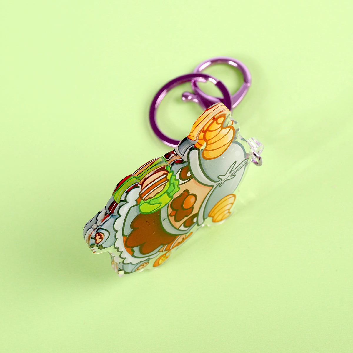 Anime Keychain Senshi from Dungeon Meshi