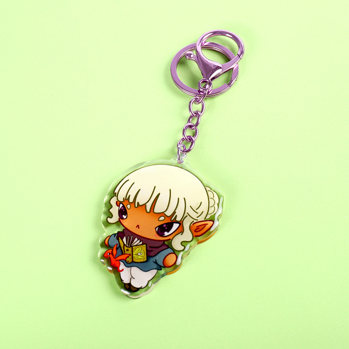Thistle Dungeon Meshi Anime Keychain