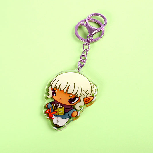 Thistle Dungeon Meshi Anime Keychain