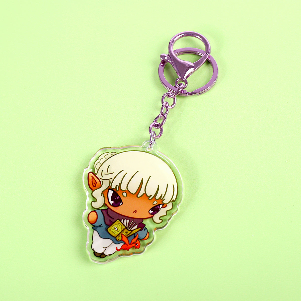 Thistle Dungeon Meshi Anime Keychain