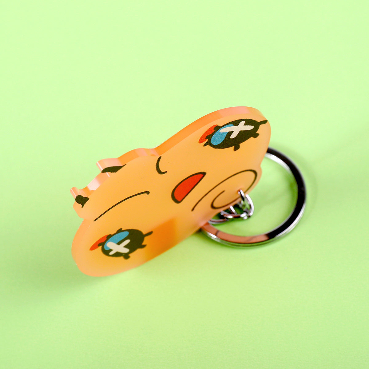Tamagotchi Memetchi Keychain