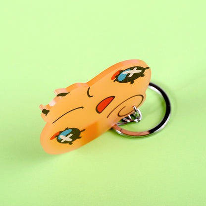 Tamagotchi Memetchi Keychain