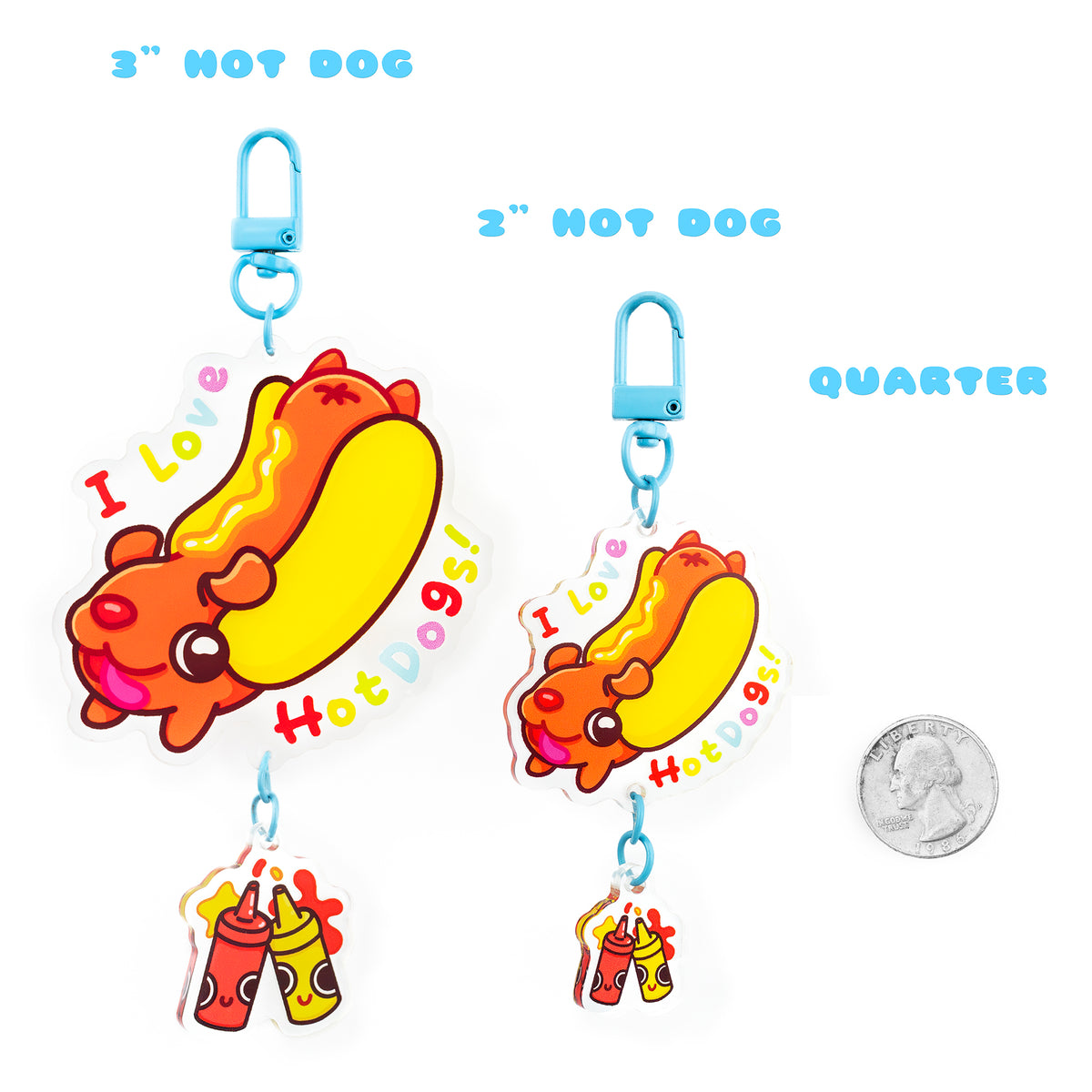 Key Stuffy Hot Dog Keychain – Stuffy Puffs