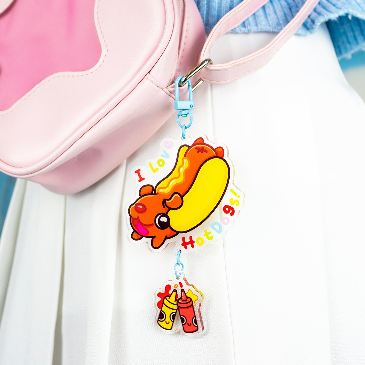 Key Stuffy Hot Dog Keychain – Stuffy Puffs